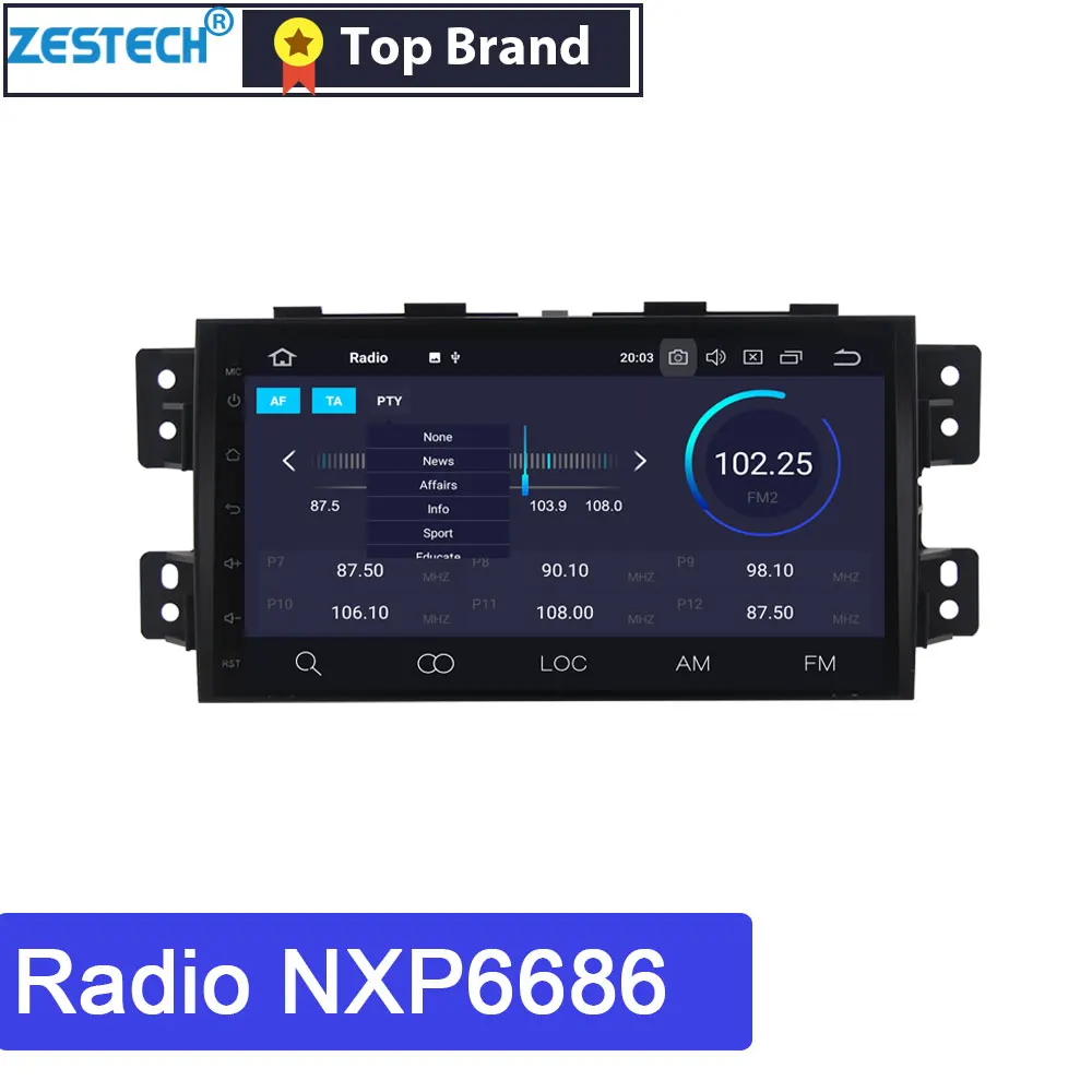 Perfect ZESTECH Android 9 2 din car radio dvd gps  for kia borrego / mohave 2008-2012  car multimedia for kia mohave 9 inch touch screen 2