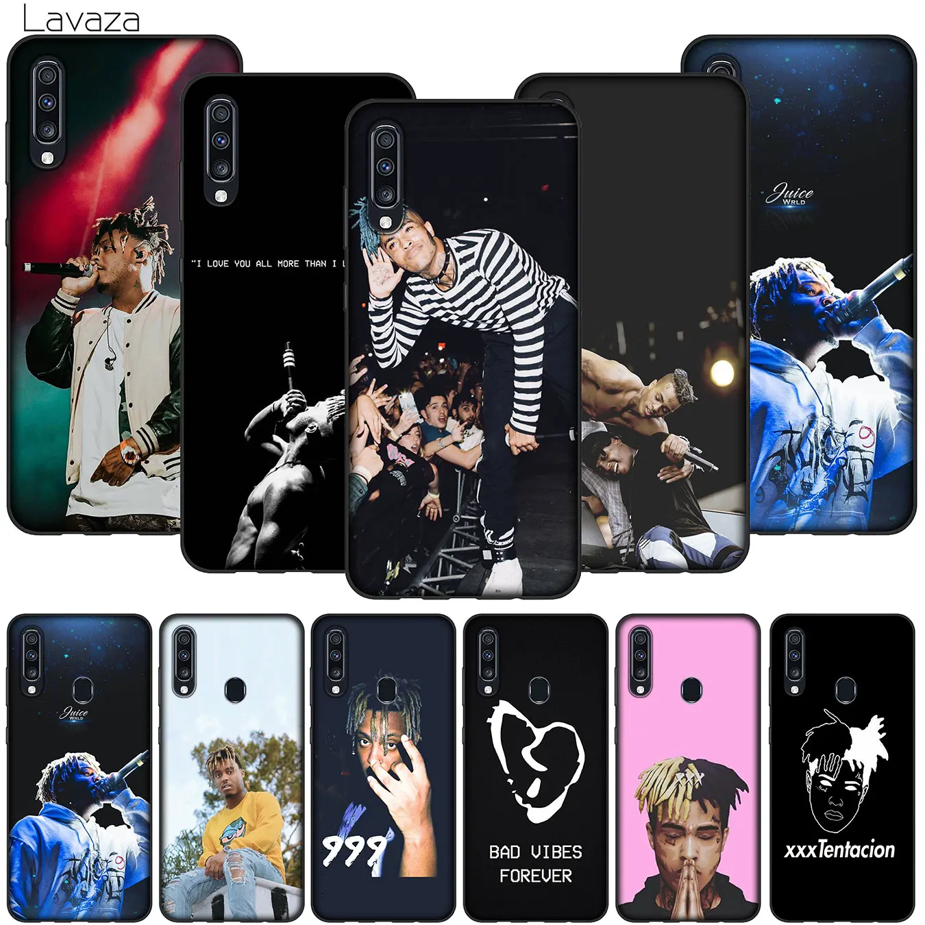 Мягкий силиконовый чехол XxxTentacion Juice WRLD 999 для Samsung Galaxy A70 A60 A21 A41 A51 A71 A81 A91 M40 M30 M20 M10 A70S