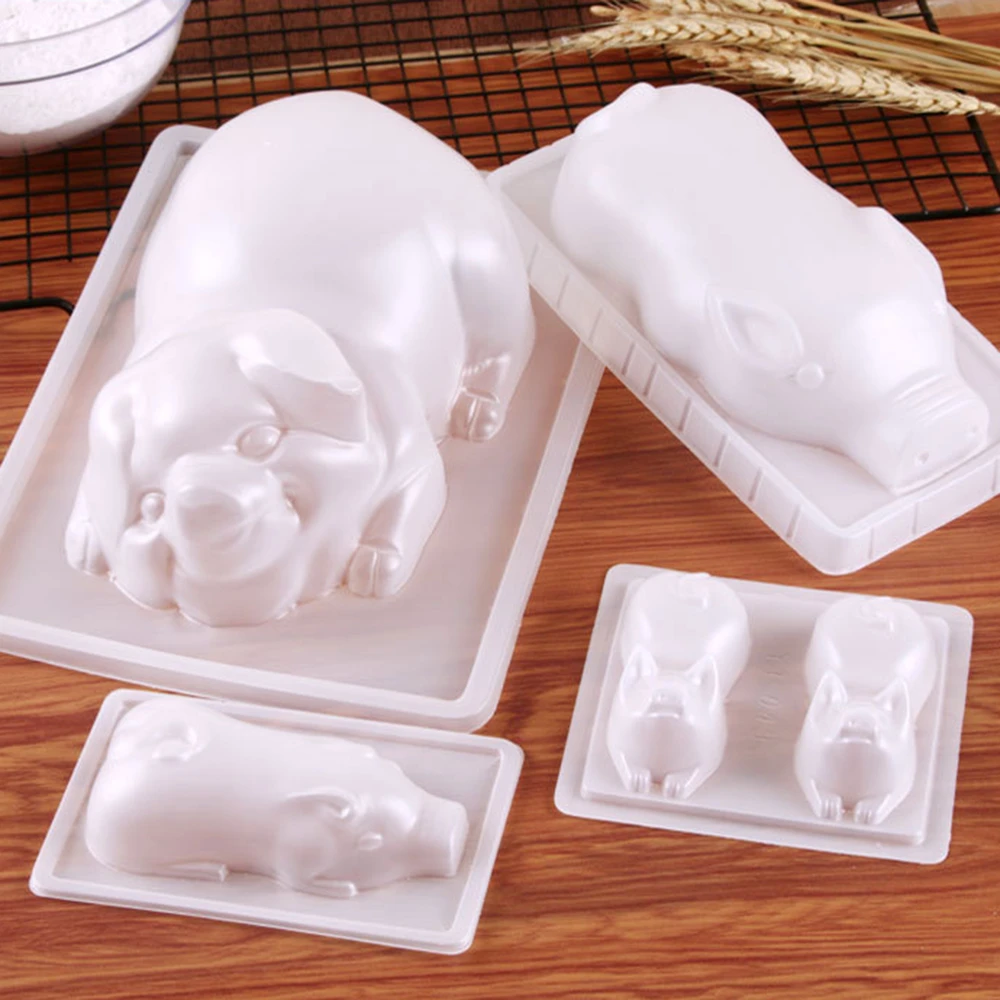 Moule A Pudding En Plastique Pp En Forme De Cochon Pour Riz Gateau Glace Cube A Pain Accessoires De Cuisson Diy Aliexpress