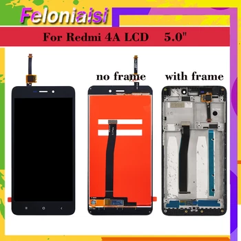 

5.0"For Xiaomi REDMI 4A Redmi4A LCD Display Touch Screen Digitizer Sensor Pantalla monitor Redmi 4a LCD Assembly With Frame