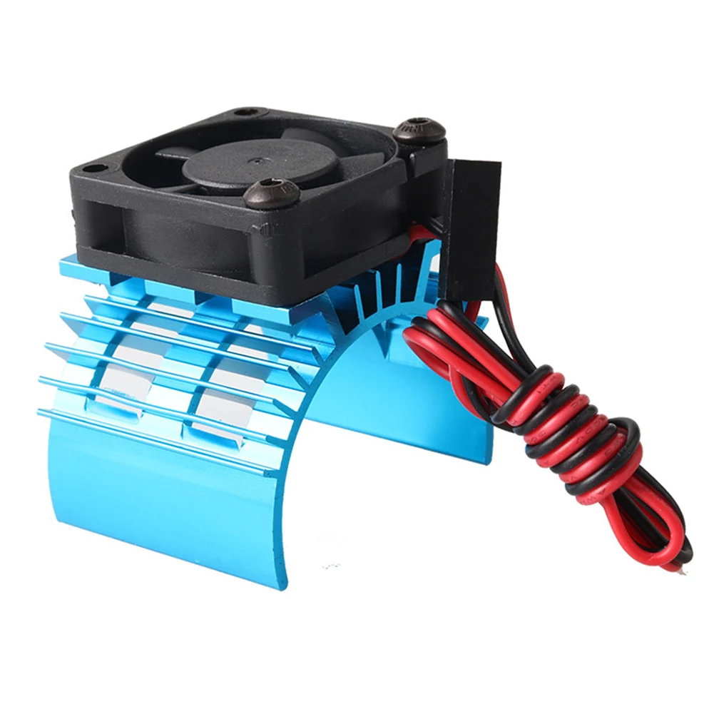 Buggy Electric With Cooling Fan Cover Brushless Crawler Motor Heat Sink Truck RC Parts Toy Car Durable For HSP 1/10 | Игрушки и хобби