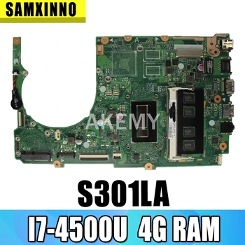 

S301LA Laptop motherboard for ASUS S301LA S301L S301 Q301LA Q301L Test original mainboard 4G RAM I7-4500U