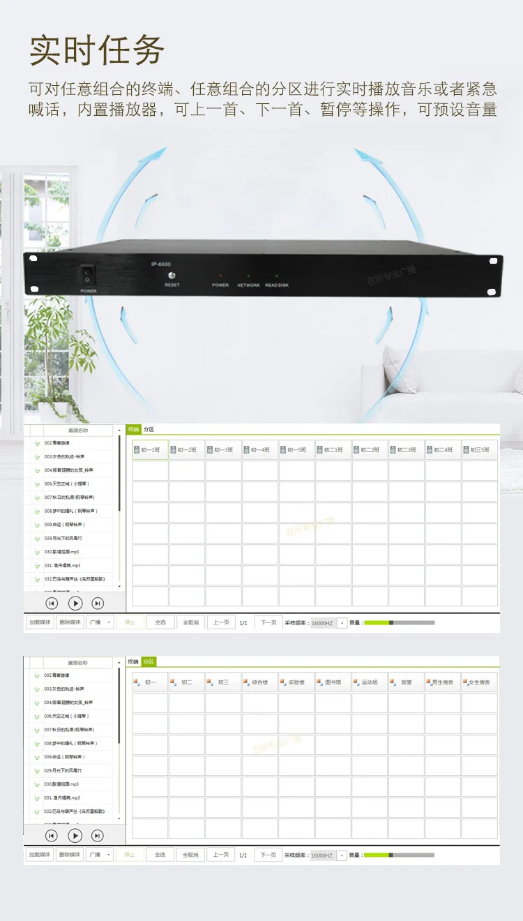 Промышленный Класс! IP сеть вещания хост сервер IP хост IP вещания сервер IP вещания хост