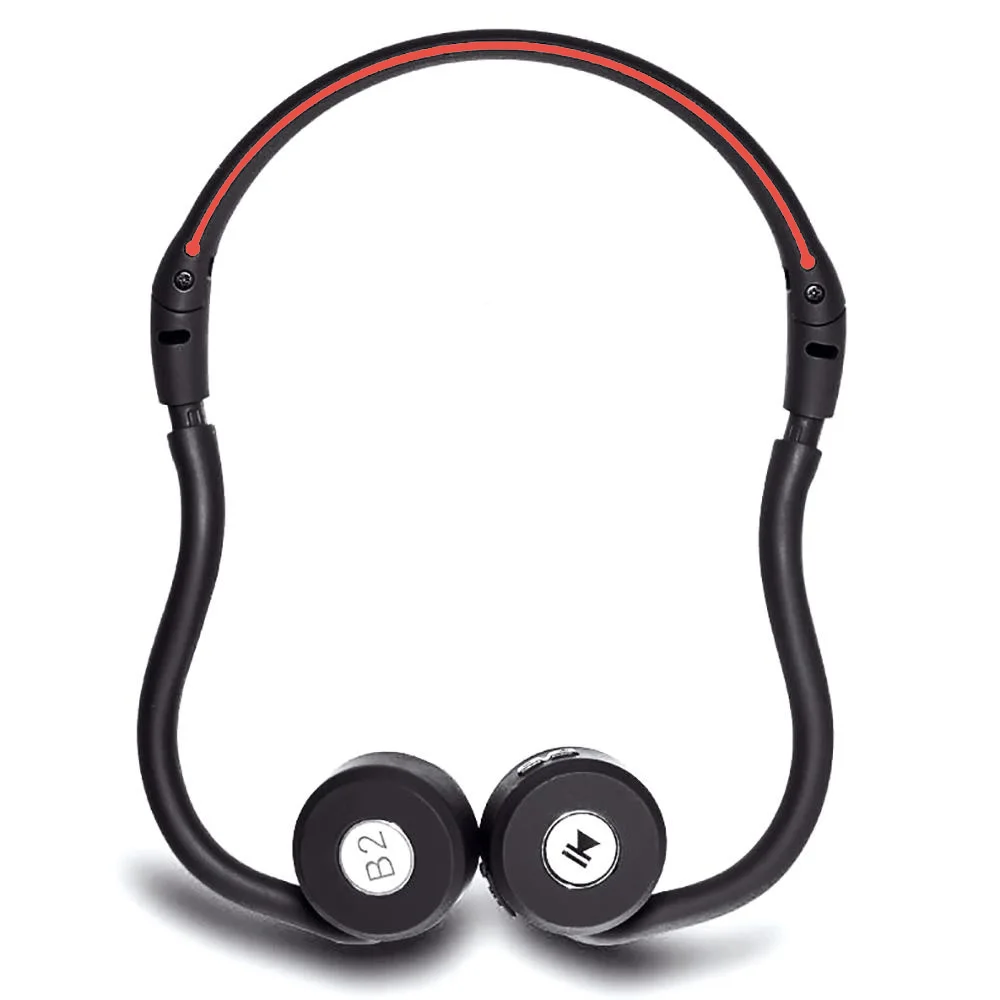 Smart Bone Conduction Headphones Open Ear Wireless Bluetooth Sports Headset with Mic for iPhone Smart Cellphones