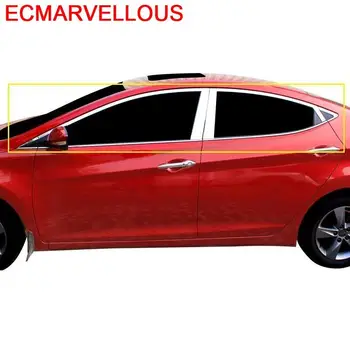 

Auto Window Body Headlamp Rearlamp Automobile Decorative Chromium Car Styling Sticker Strip 12 13 14 15 16 FOR Hyundai Elantra