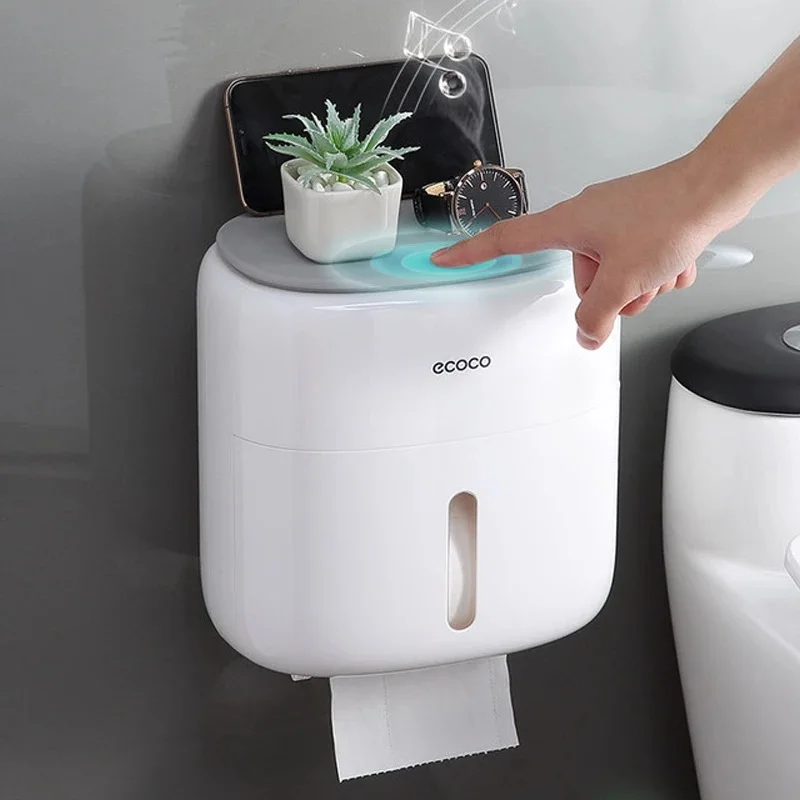 Двухслойный держатель для туалетной бумаги водонепроницаемая