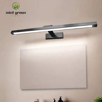 

New Design Fashion LED Wall Lamps For Bathroom Bedside Modern Mirror Front Light brunshed stainless steel body LED Wall Lights