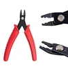 45# Carbon Steel Jewelry Pliers for Jewelry Making Supplies Crimper Pliers for Crimp Beads Red Crimping Pliers 12.8x8.3x0.9cm ► Photo 2/6