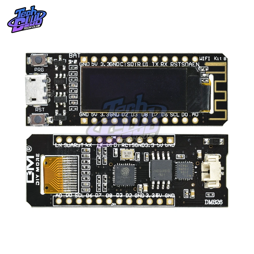 3,3 В 5 в 0,91 дюйма oled-дисплей ESP8266 CP2104 беспроводной WiFi макетная плата модуль Micro USB DIY комплект для Arduino NodeMCU