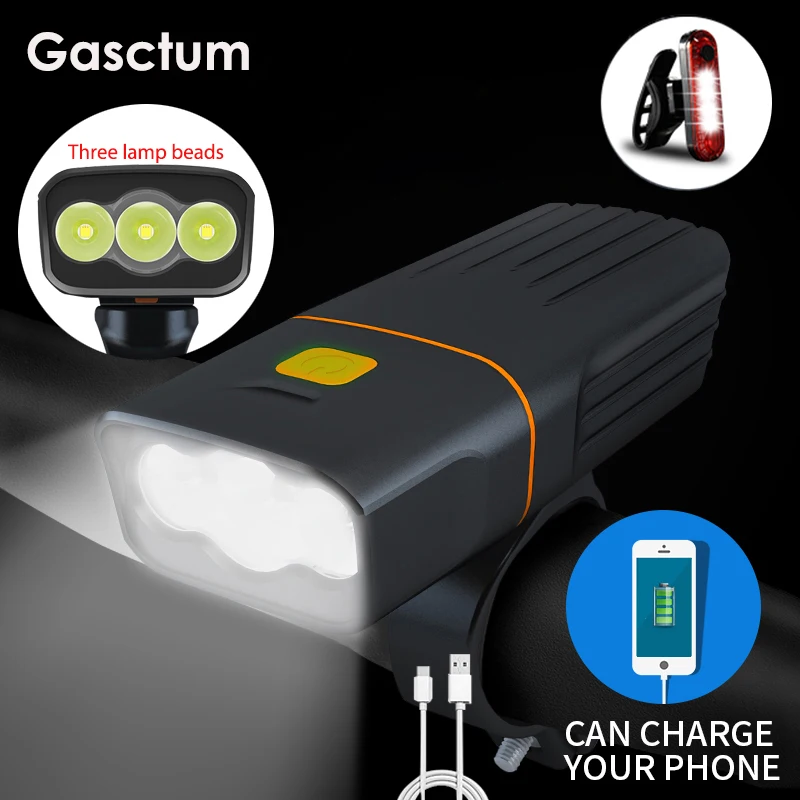

Built in 5200mAh USB Charger Cycling Flash Light 15000lums Bicycle Light 3*T6/L2 Bike Light IPX6 Waterproof Bicycle Accessories