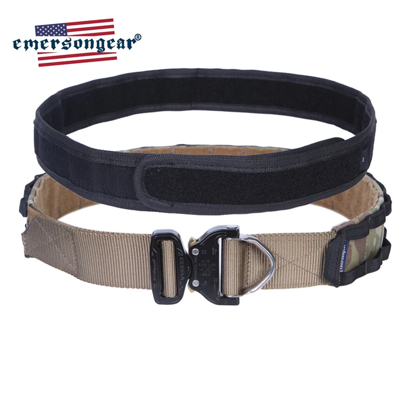 Emersongear тактический ремень в виде кобры от 1 75 до 2 дюймов D образное кольцо
