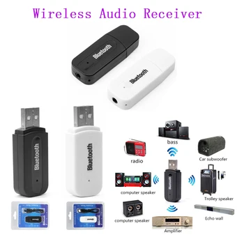 

2PCBluetooth Receiver Car Bluetooth AUX 3.5mm Music Bluetooth Wireless Audio ReceiverHandsfree Call Car Transmitter Auto Adapter