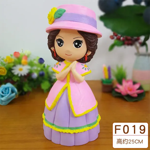 

F019 [High 25cm "Five Hundred a Variety of Optional DIY Vinyl Wrestling Is Not Bad Non-Gypsum Doll Coloured Drawing