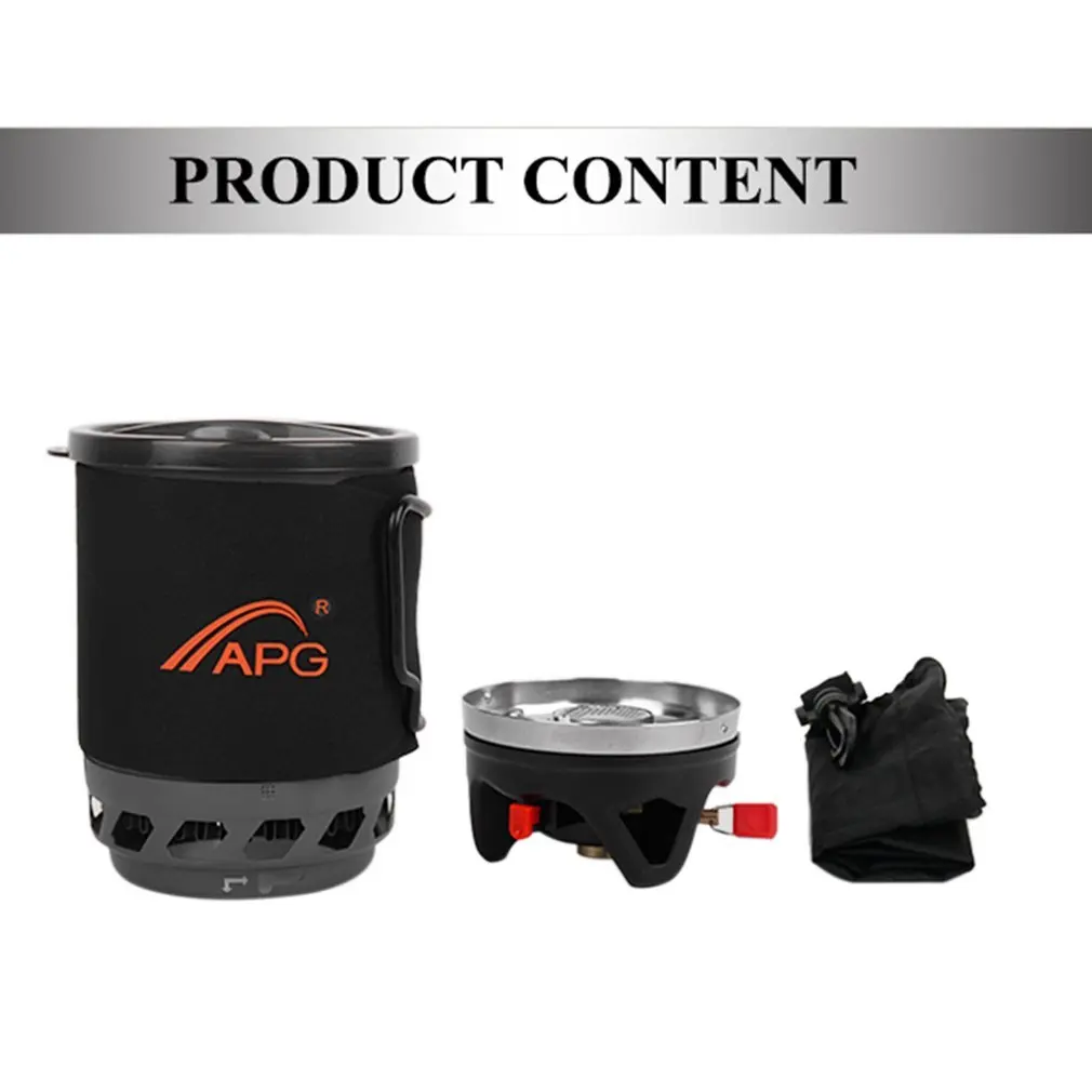 

APG 1400ML Compact Size Outdoor Camping Gas System Gas Stove Furnace Fires Heat Cooking System Device