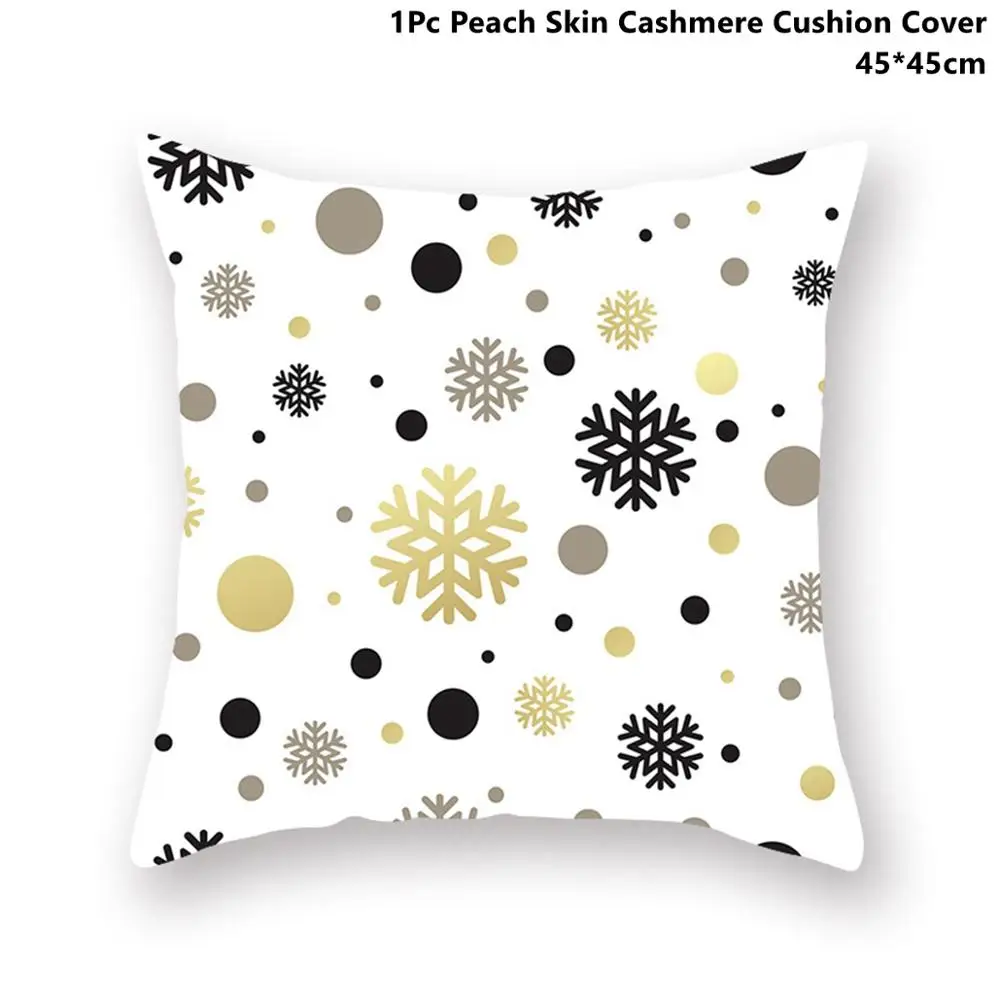Xmas Pillowcase 9 Taoup 1 шт. мультфильм Безликий Счастливого Рождества эльф Санта Клаус кукла Navidad Noel украшения Рождественский Декор для дома рождественские вечерние украшения - Цвет: Xmas Pillowcase 9
