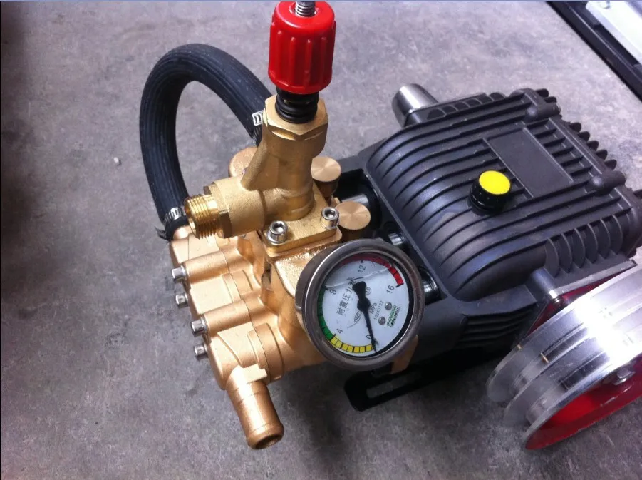 Cleaning machine component high-pressure piston pump high pressure copper plunger pump pressure 70-90bar 1000psi