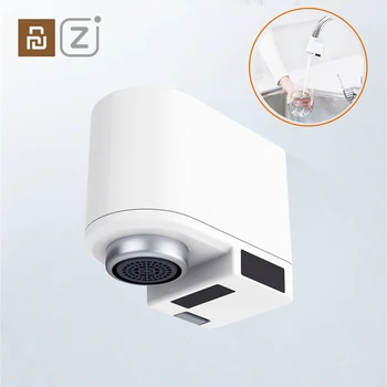 

New Youpin Zajia Induction Water Saver Automatic Overflow Prevention Smart Faucet Sensor Infrared Water Energy Saving Nozzle Tap