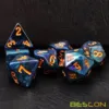 Bescon Starry Night Dice Set Series, 7pcs Polyhedral RPG Dice Set Milky Way, Midnight, Twilight 4