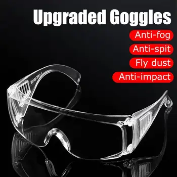 

Protective Safety Glasses Work Anti Virus Eye Anti-Fog Antisand windproof Anti Dust Saliva Medical Goggles Eye Protection