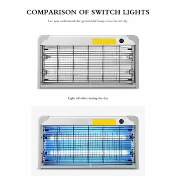

Hanging UV Sterilization Lamp Portable Germicidal Lamp With Ozone Air Purifier For Home Restaurant Hotel