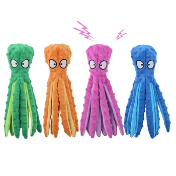 Plush Octopus Chew Toy for Dogs 1