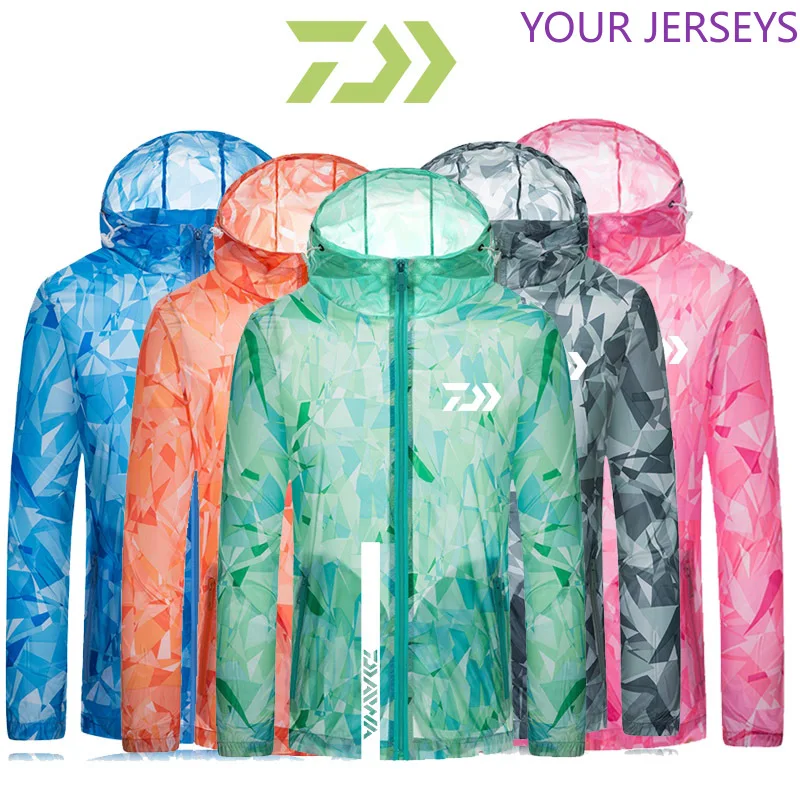 

2020 Dawa Summer Sunscreen Fishing Jacket Quick Dry Outdoor Fishing Mosquito Ultraviolet Protection Long Sleeves Fishing Shirt