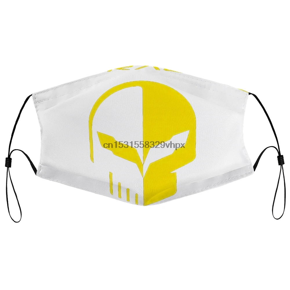 Dust Mask With Filter Corvette Racing Take No Prisoners Jake Skull Mouth Face | Аксессуары для одежды