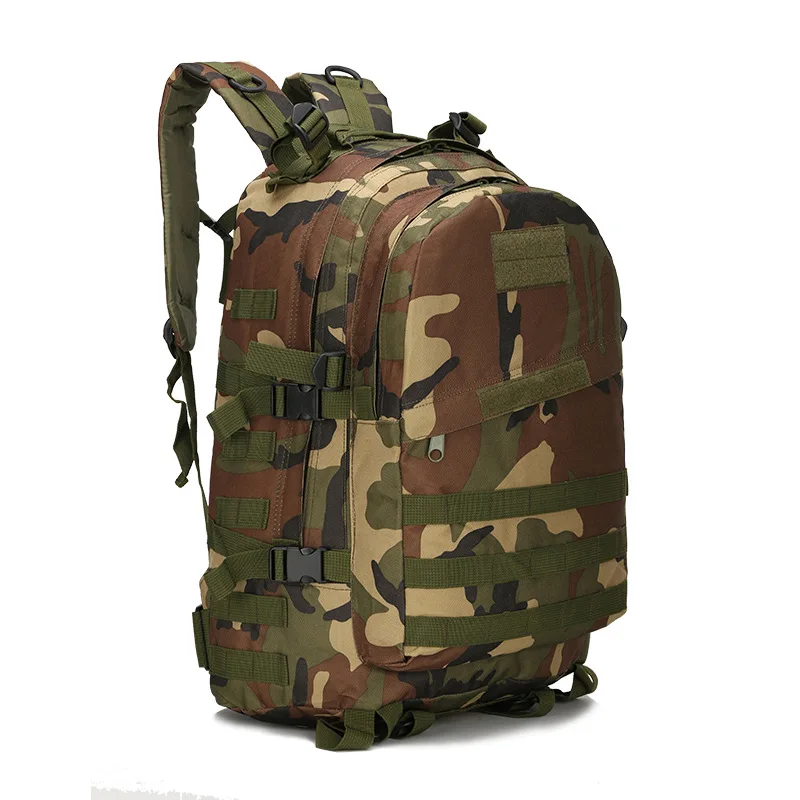 45л Большая вместительная походная сумка, армейские тактические рюкзаки, военные штурмовые сумки, открытый рюкзак, походный рюкзак, сумка для рыбалки, охоты - Цвет: only bag