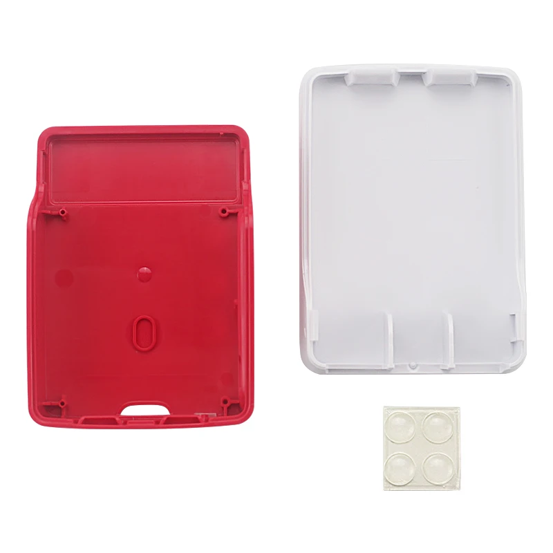 Boîtier Raspberry Pi 4, Boîtier de Boîtier en ABS, Fente pour Carte à  Pression, Coque de Protection Portable pour Raspberry Pi 4B(Blanc)