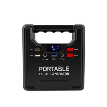 

Outdoor power supply 110V 240V 36000mah Portable Home Use Solar Power Generator mini generator