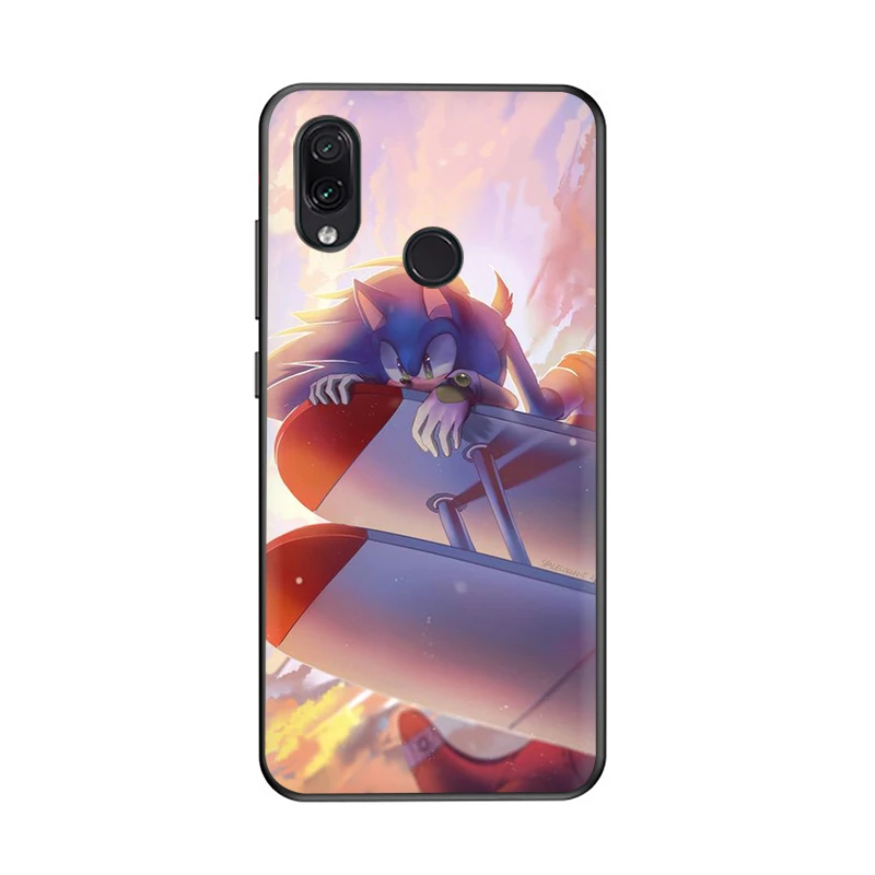 EWAU с Ёжиком Соником; силиконовый чехол для телефона для Xiaomi Redmi 4A 4X5 5A 5 6plus 6A 7A 6pro 7 S2 GO K20 Pro - Цвет: B5