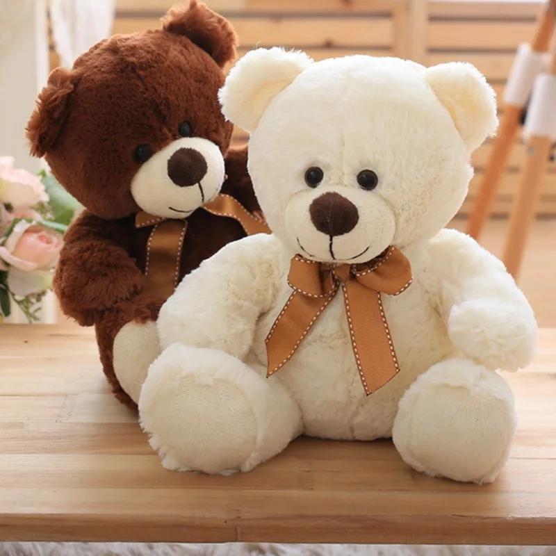 

High Quality Toy Cartoon Teddy Bear Plush Toys 25cm Stuffed Plush Animals Bear Doll Birthday Gift For Children