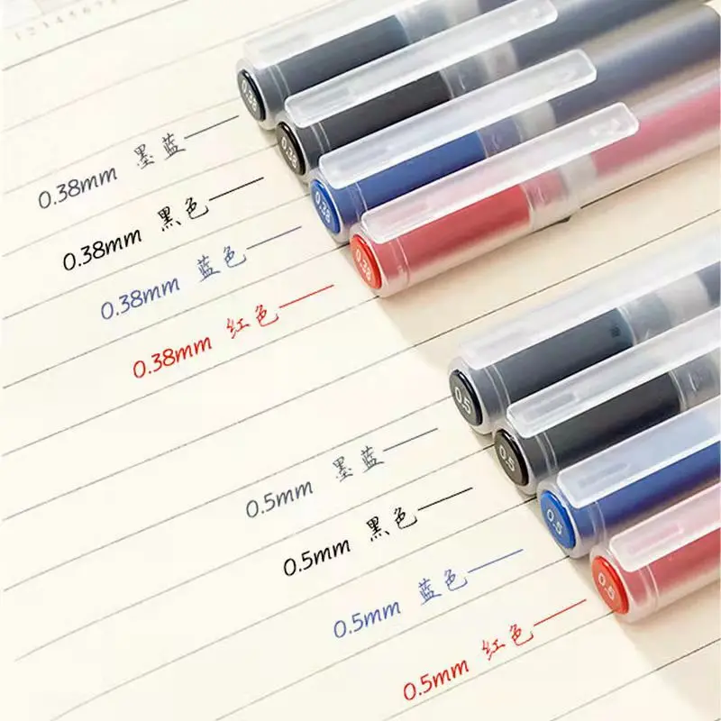 Gel Ink Ballpoint Pen 0.38mm Refill | Pen Refills | MUJI USA Blue