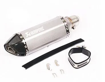 51 мм Akrapovic moto rcycle выхлопная труба мото скутер Модифицированная нержавеющая сталь Z800 Z750 NINJA глушитель выхлопной трубы