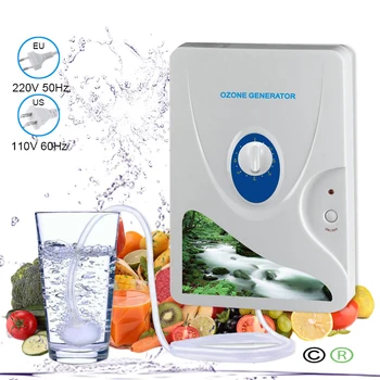 

Portable Ozone Generator Air Purifier Multipurpose Ozone Machine Ozonator Ionizer Home Sterilizer with Timer for Water Food Home