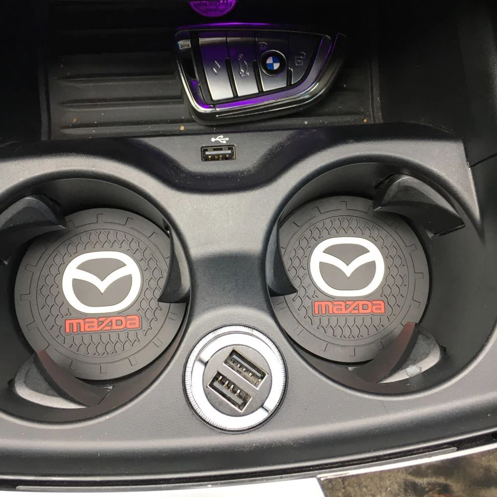 2 шт. автомобильный Стайлинг нескользящий коврик для горки чехол Mazda car JEEP renegade