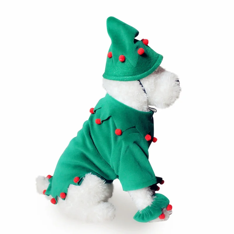 dog wizard costume puppy clothes pet dog Halloween costume Funy christmas Elf hat police Cosplay Dress Cloth For Dogs