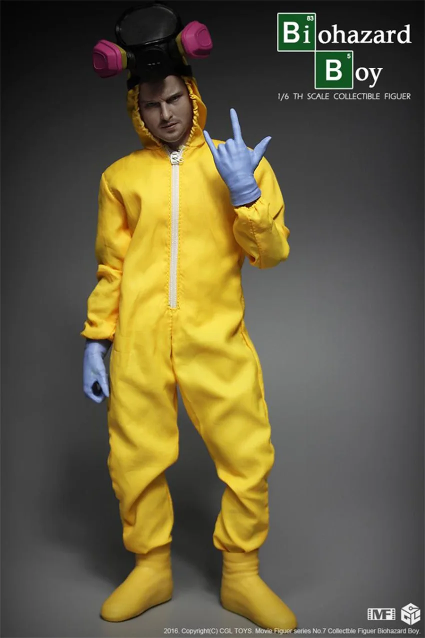 CGL Toys MF07 1/6 Jesse Pinkman Breaking Bad Biohazard Boy Model Action Figure Chemical Laboratory Luxury Vision | Игрушки и хобби