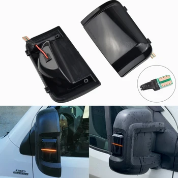 

2PCS LED Turn Signal Light For Peugeot Boxer Fiat Ducato Citroen Jumper Side Mirror Dynamic Flasher Blinker Sequential Indicator