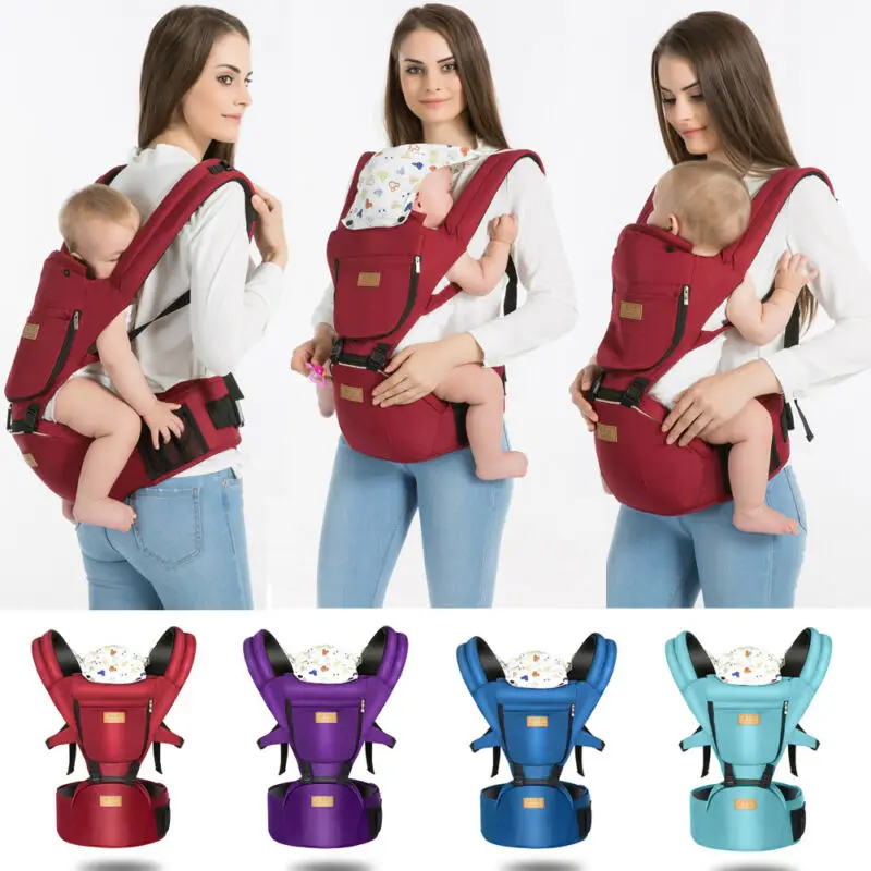 Брендовая детская переноска, передняя сторона, детская переноска, Удобный слинг, рюкзак, сумка, обертывание, регулируемая безопасность, Hipseat для новорожденных