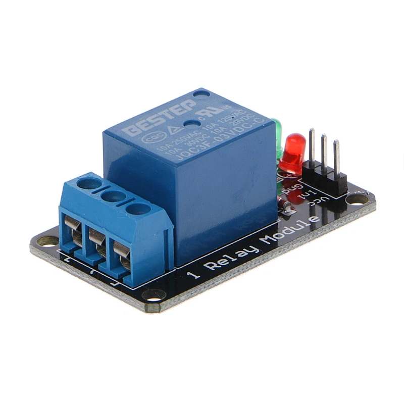 

1PCS 1 Channel 3V Relay Module 3.3V Low Level Shooting with Lamp R9JF