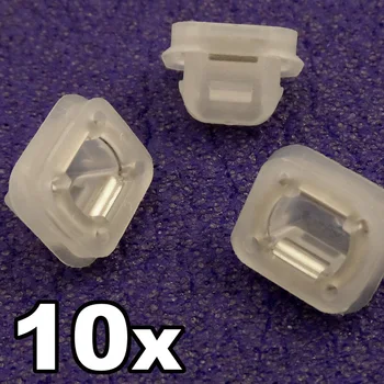 

Card For BMW Grommet Trim Strip Plastic Moulding Translucent Clips Inlay Accessories Useful Hot Sale