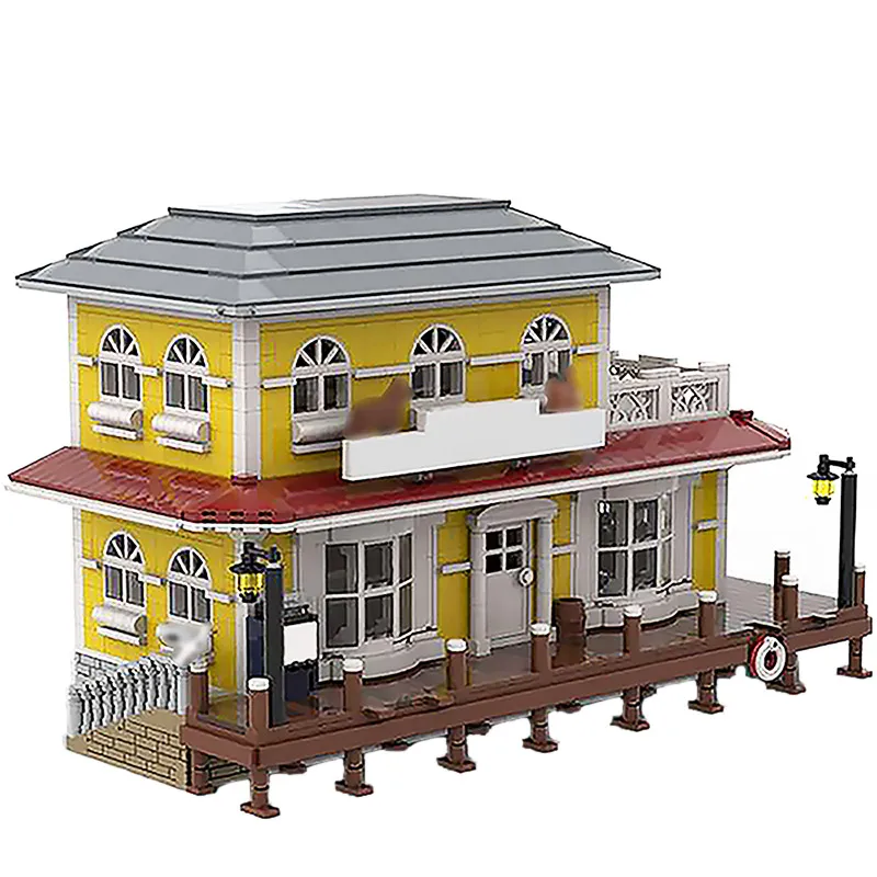 

City Center Architecture Model 2020 Diy Building Blocks Creative Adults Moc Toys for Boys Girls Children Christmas Gift