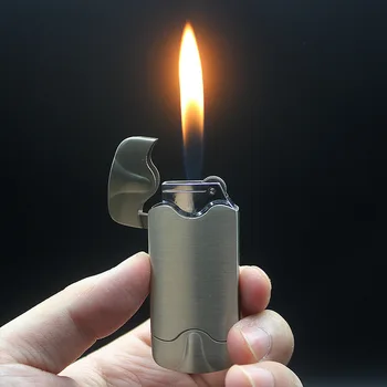 

Creative Custom Lighter Mini Refill Propan Butan Gas Torch Flame Candle Lighters Nuevos Productos 2020 Isqueiro Latest Gadgets