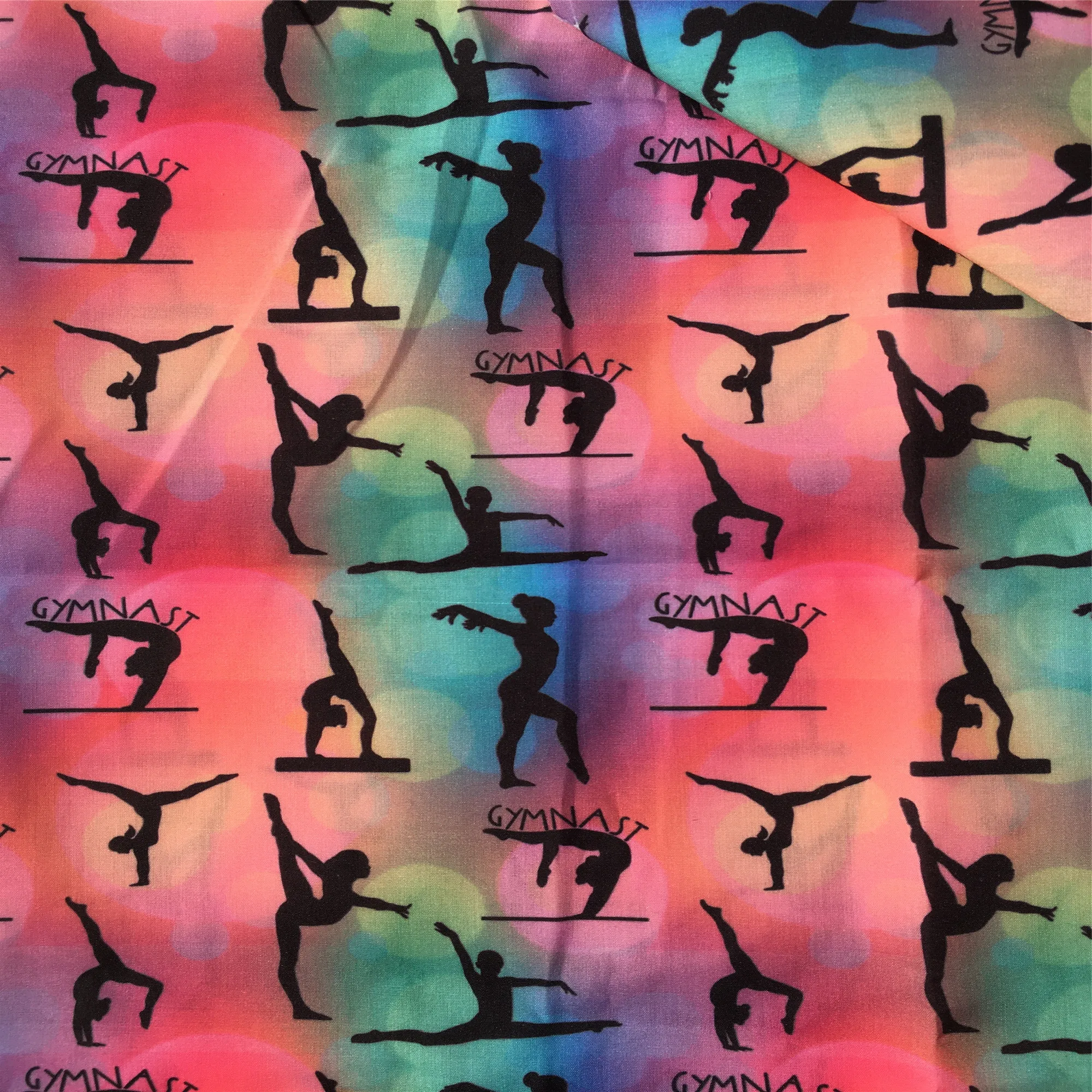 50*145cm Patchwork Gymnastics Polyester Cotton Fabric for Tissue Sewing Quilting Fabrics Needlework Material DIY Handmade,c14072 5