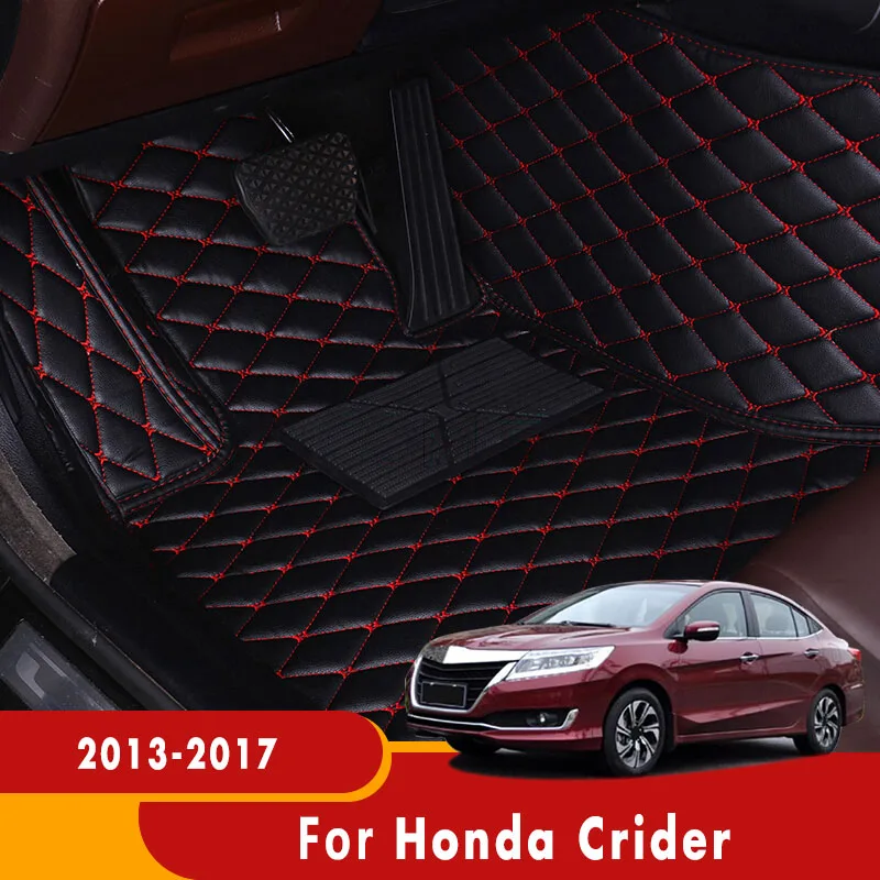 For Honda Crider 2017 2016 2015 2014 2013 Car Floor Mats Carpets Auto