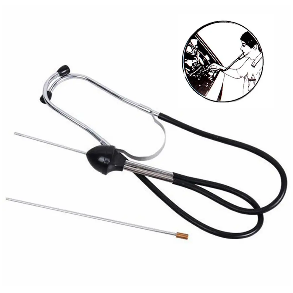 

Car stethoscope Auto Mechanics Engine Cylinder Stethoscope Hearing Tool Cylinders Stethoscope Car Engine Tester Diagnostic Tool