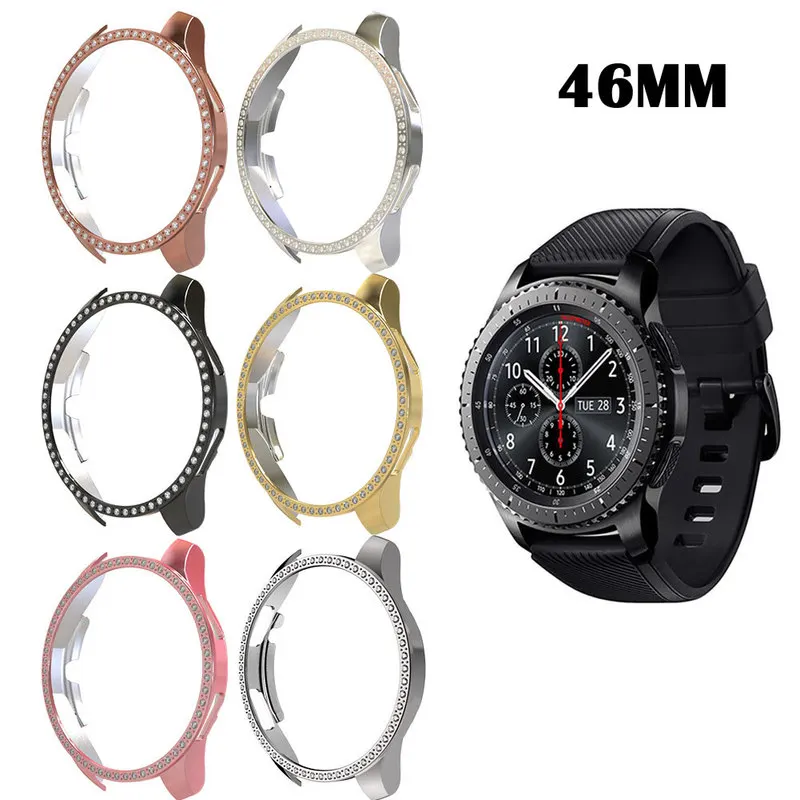 

Diamond Screen Protector Case for Samsung Galaxy Watch 46mm 42mm Active Shock-Proof Watch Cover Bumper Shell Accessories