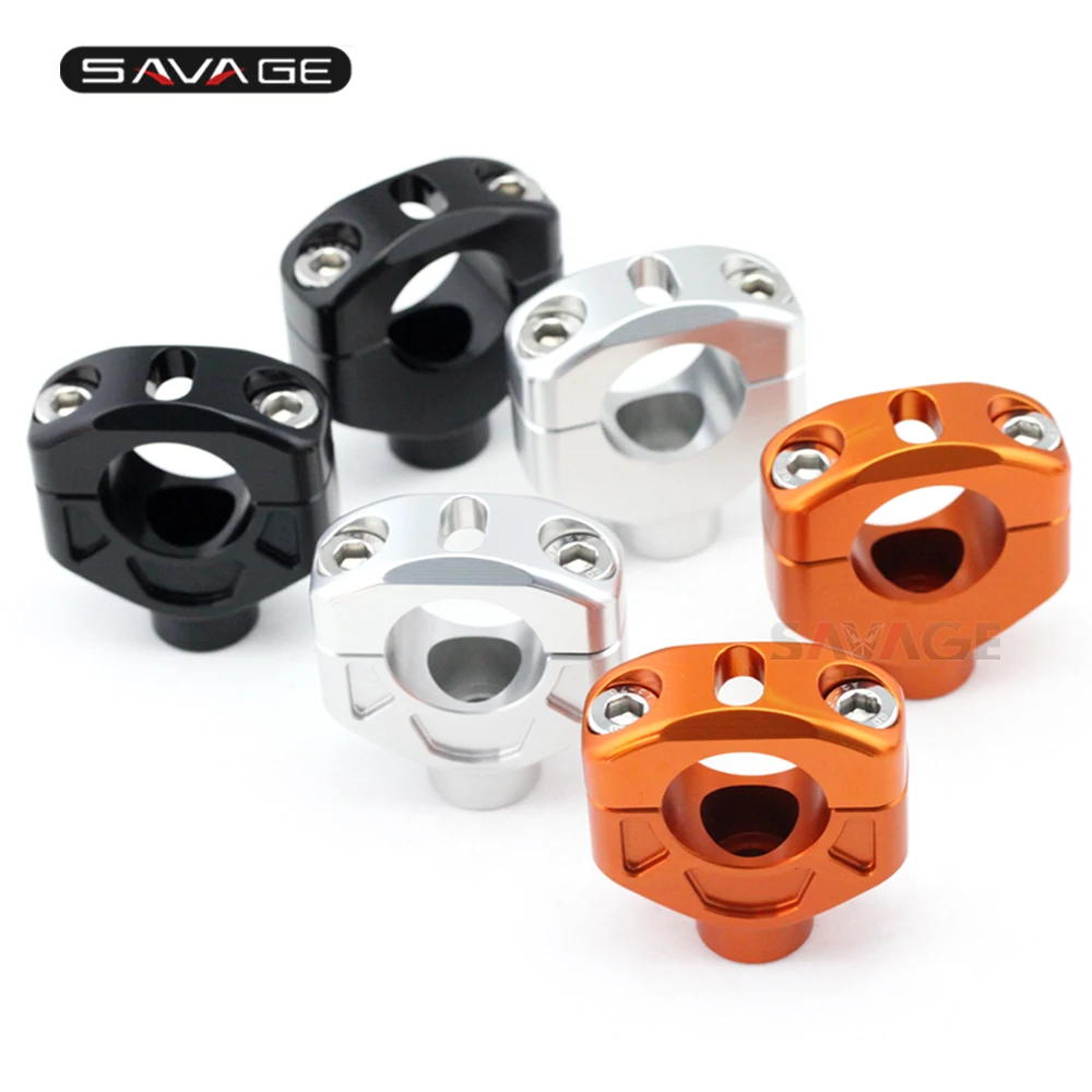 Универсальный зажим для руля 28 мм 1/4 &quot 40 50 мм bar riser handlebar mounts motorcycleblack handlebars | Отзывы и видеообзор -32692025120
