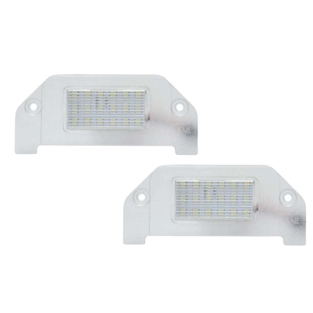 2 шт. супер белый 18SMD светодиодный номерной знак лампа подключи и работай для Chrysler